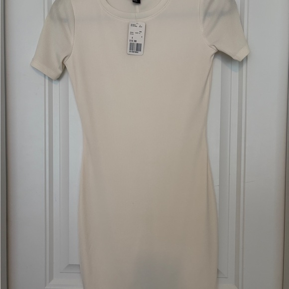 Forever 21 | Dresses | Forever 2 Cream Mini Dress | Poshmark